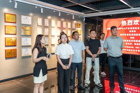 苍南县重大能源中心产业发展处领导莅临小铁科技集团考察交流
