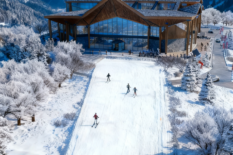 长白山火山滑雪场物品寄存首选 小铁智能存取柜